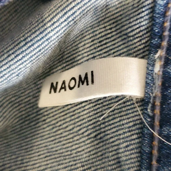 Grlfrnd Naomi women's highrise cut off crop distressed jeans size 31 - Picture 15 of 16